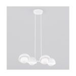 Emibig Lampa Wisząca Boom Stal Valkoinen | Nadaje Się Do 4x G9 - Max 8W