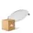 Opakowanie 4x Ledvance LED Downlight Slim Okrągła DN155 12W 1020lm 120D - 840 Zimna Biel | 169mm 