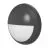 Noxion LED Bulkhead Pro V2 12/16/20W 2400lm - 830-840-865 CCT | 325mm - IP65 - Nagły Wypadek 3 Godziny + Powieka Pierścień Czarny