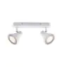 Nordlux Eik 2 Spot Metal Valkoinen | Nadaje Się Do 2x GU10
