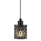 Nordlux Hollywood Lampa Wisząca Szkło Szary | Nadaje Się Do E27